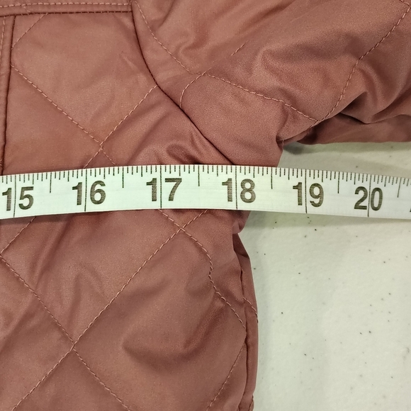 Columbia Women's Small Copper Crest Coat Faux Fur Lined Hooded Jacket Purple - Picture 8 of 9